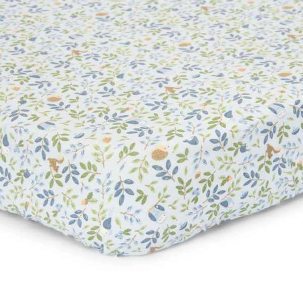 LITTLE DUTCH. Fitted sheet Forest Adventure