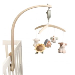 LITTLE DUTCH. Wooden music mobile Little Farm FSC