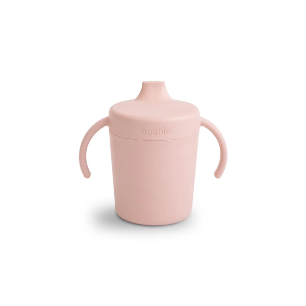 Mushie Trainer Sippy Cup Blush