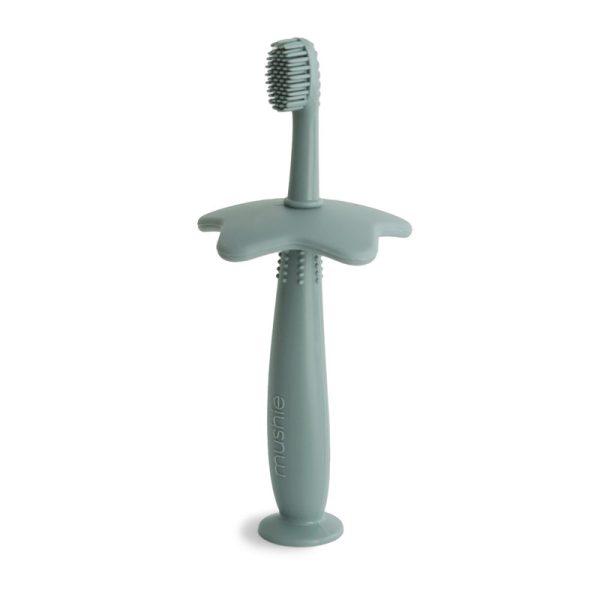 Mushie Star Training Toothbrush Cambridge Blue