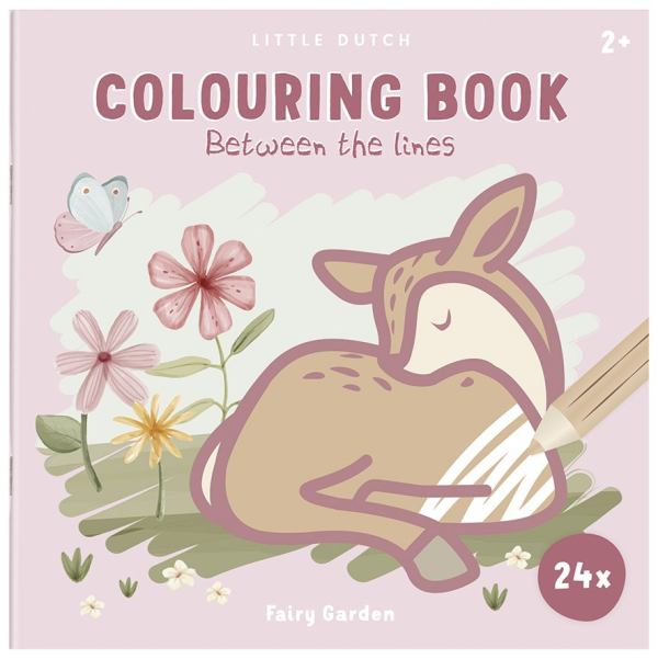 LITTLE DUTCH. Coloring Book Fairy Garden