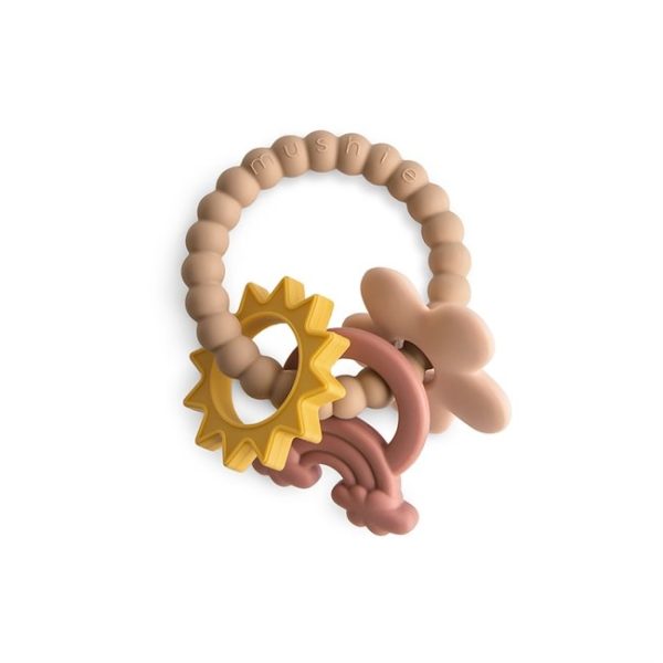 Mushie Nature Teething Ring