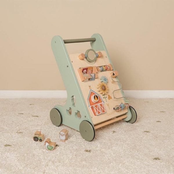LITTLE DUTCH. Multi-activity Baby Walker Little Farm FSC