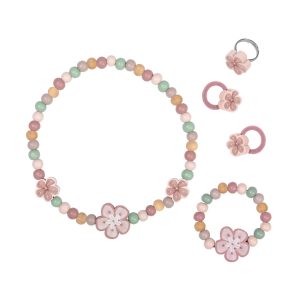 LITTLE DUTCH. Wooden Jewellery Flowers