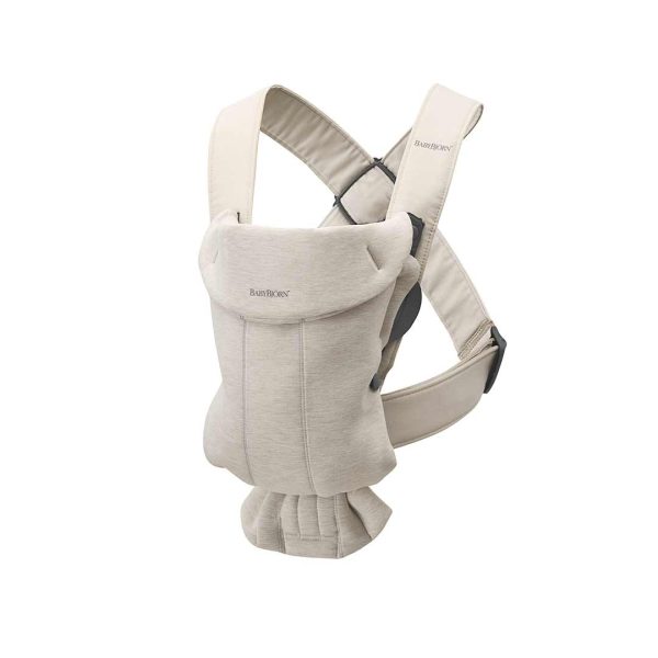 Baby Bjorn Kengur Mini jersey 3D light beige