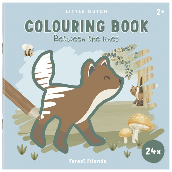 LITTLE DUTCH. Colouring Book Forest Friends