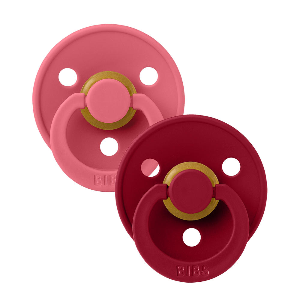 BIBS 120254 SIZE 2 - Coral/Ruby