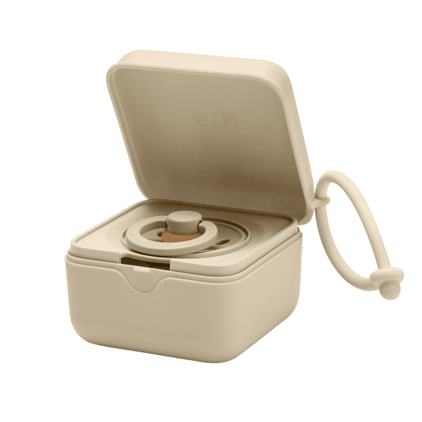 BIBS 4200245 Pacifier Box Vanilla