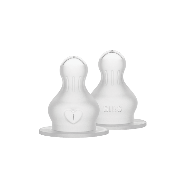 BIBS 5000030 Nipple 2 pack Slow Flow