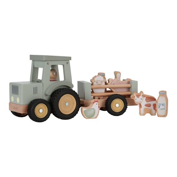 LITTLE DUTCH. Tractor with trailer Little Farm FSC