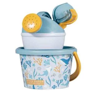 LITTLE DUTCH. Beach Set Ocean Dreams Blue 9.5cm