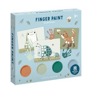 LITTLE DUTCH. Fingerpaint Set Forest Friends