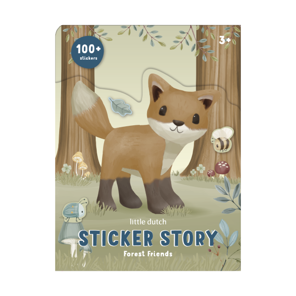 LITTLE DUTCH. Sticker set Forest Friends