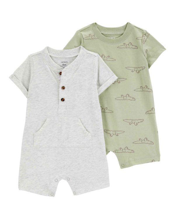 Boys' short jumpsuits set of 2 pieces