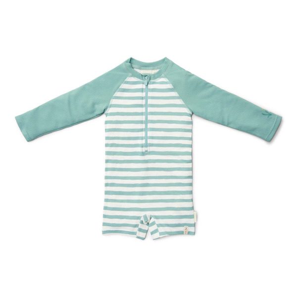 LITTLE DUTCH. Swimsuit long sleeves Ocean Treasures Multi-colour