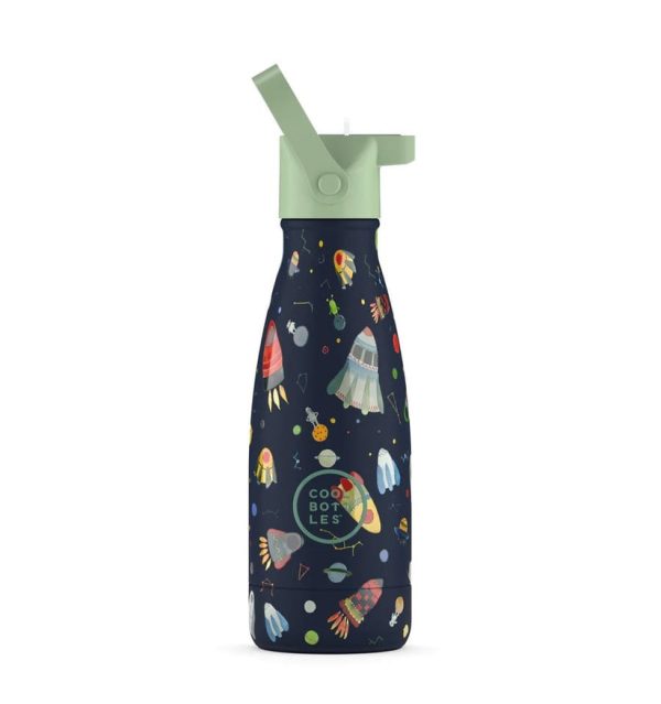 COOL BOTTLES. Water bottle Space Rockets 260ml