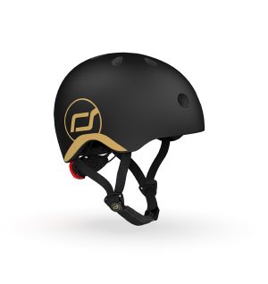 Scoot and Ride - Helmet Size S - Black Gold