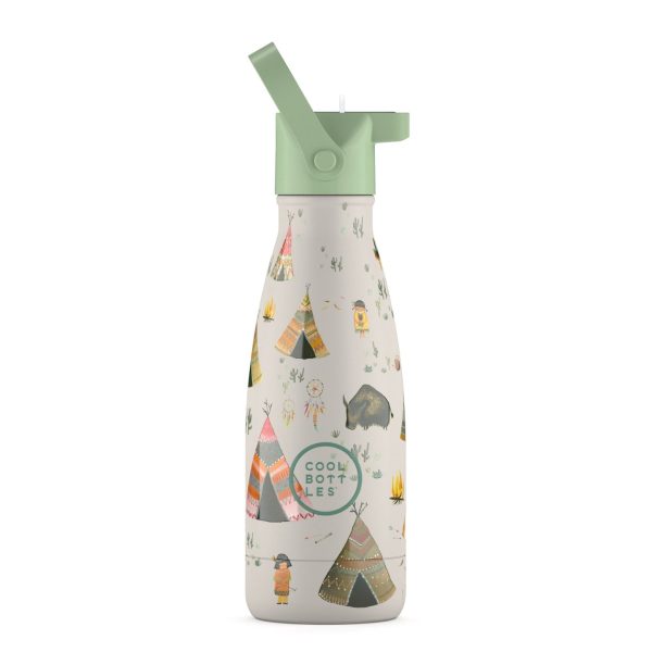 COOL BOTTLES. Water bottle Indian Tribe 260ml