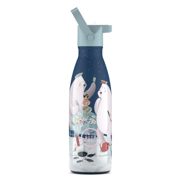 COOL BOTTLES. Water bottle Polar Bears 350ml