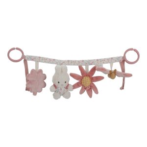 LITTLE DUTCH. Miffy Stroller toy chain - Lucky Blossom GRS