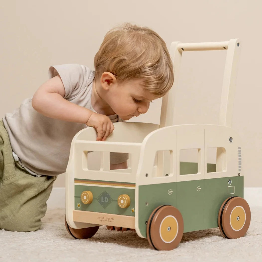 LITTLE DUTCH. Vintage walker wagon FSC New - Image 4