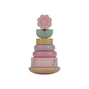 LITTLE DUTCH. Wooden Rocking Ring Stacker Fairy Garden FSC