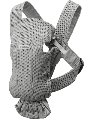BabyBjörn kengur Mini Mesh 3D grey 021018