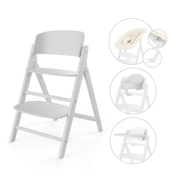 Cybex karrige e ushqimit Click & Fold 4 v 1 all white 524000857