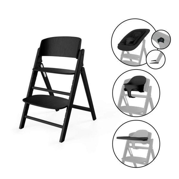 Cybex karrige e ushqimit Click & Fold 4 v 1 stunning black 524000845