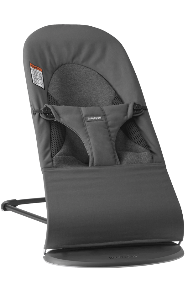 BabyBjörn relaksues Balance Soft  Woven Jersy Tri Fabric dark grey 005021