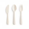 Mushie Cutlery Ivory