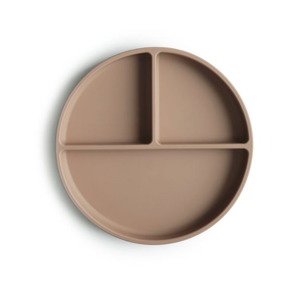 Mushie Silicone Plate Natural