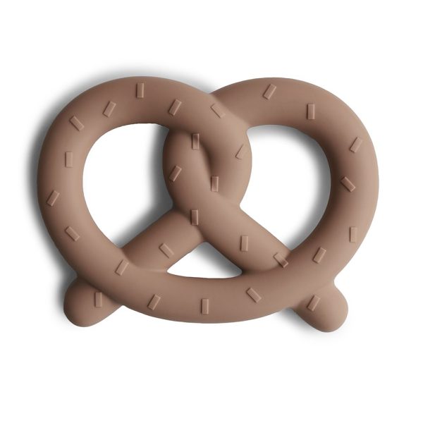 Mushie Teether Pretzel Natural