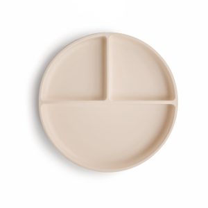 Mushie Silicone Plate Shifting Sand