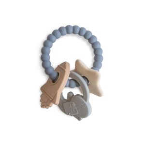 Mushie Space Teething Ring