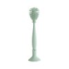 Mushie Silicone Baby Bottle Brush (Cambridge Blue)