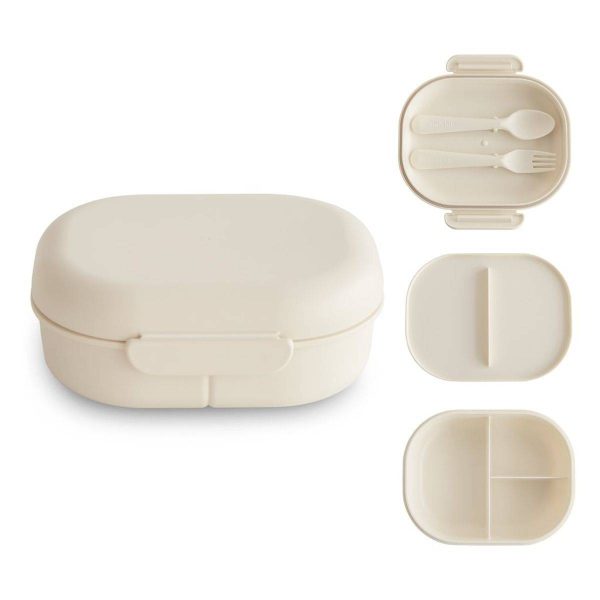 Mushie Lunchbox Ivory