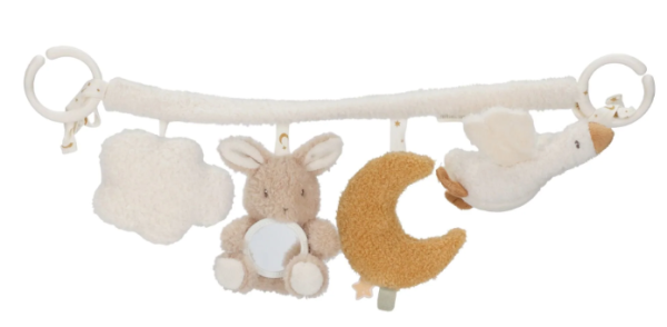 LITTLE DUTCH. Stroller Toy Chain Newborn Naturals GRS