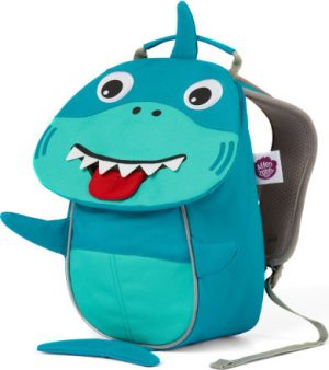 AFFENZAHN. Backpack Small Friends Neon Shark