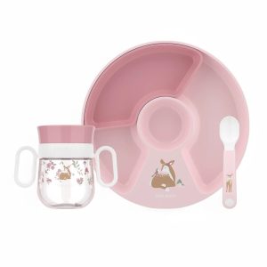 LITTLE DUTCH. Baby dinnerware Mio 3 piece set - Fairy Garden