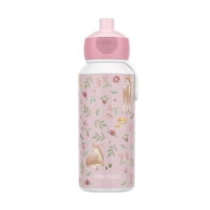 LITTLE DUTCH. Drinking bottle pop-up Campus 400 ml - Fairy Garden