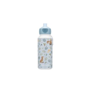 LITTLE DUTCH. Drinking bottle pop-up Campus 400 ml - Forest Friends