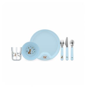 LITTLE DUTCH. Children's dinnerware Mio 6-piece set - Forest Friends