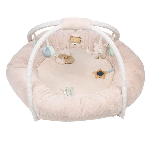 FLO, ERNEST & OLI. Playmat with Arch - round