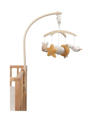 LITTLE DUTCH. Wooden Music Mobile Newborn Naturals FSC