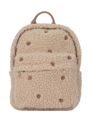 LITTLE DUTCH. Teddy Backpack Taupe
