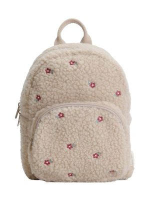 LITTLE DUTCH. Teddy Backpack Sand