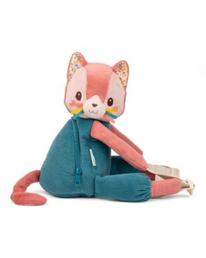 LILLIPUTIENS. Soft backpack Jeanne the cat