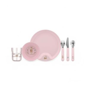 LITTLE DUTCH. Children's dinnerware Mio 6-piece set - Fairy Garden