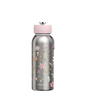 LITTLE DUTCH. Insulated bottle flip-up Campus 350 ml - Fairy Wonders